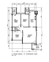 Blk 851 Tampines Ville (Tampines), HDB 4 Rooms #609342711